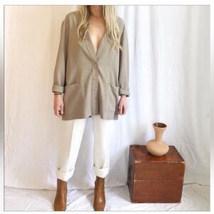 Women's Tan Blazer